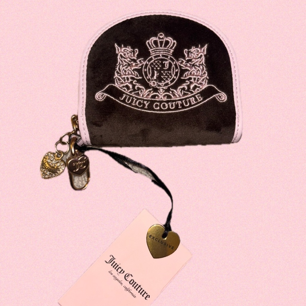 Juicy Couture Pink And Brown Scottie Wallet
NWT